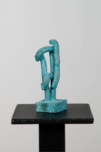 image of Trois caddies en pièces (turquoise)