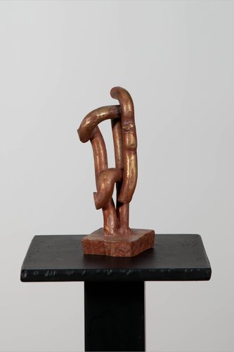 image of Trois caddies en pièces (bronze)