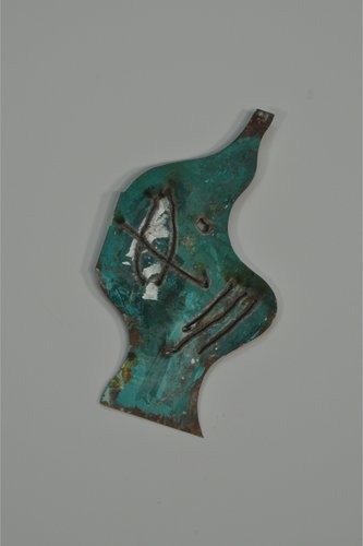 image of Tete verte au long nez